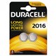Pack 2 Pilas de Botón Duracell Litio 3V (DL2016B2)