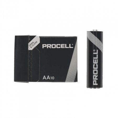 Pack 10 Pilas Duracell AA Alcalinas 1.5V (ID1500IPX10)
