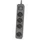 Regleta Philips 4xSchuko Interruptor 1.5m (CHP2144G/62)