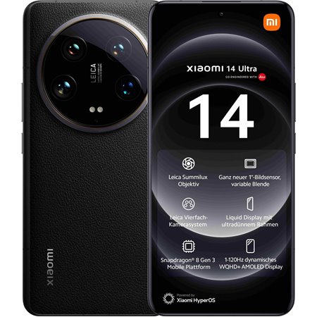 Smartphone XIAOMI 14 Ultra 6.73" 16Gb 512Gb 5G Negro
