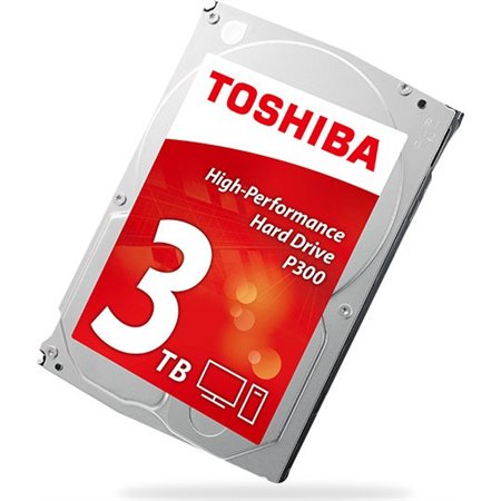 Disco Toshiba P300 3.5" 3Tb SATA3 64Mb (HDWD130UZSVA)