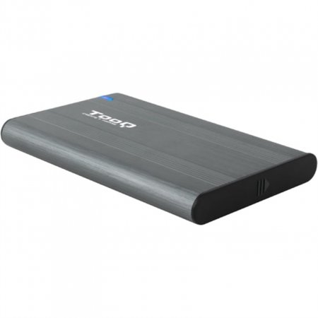 Caja TOOQ SSD/HDD 2.5" SATA USB 3.1 Gris (TQE-2503G)