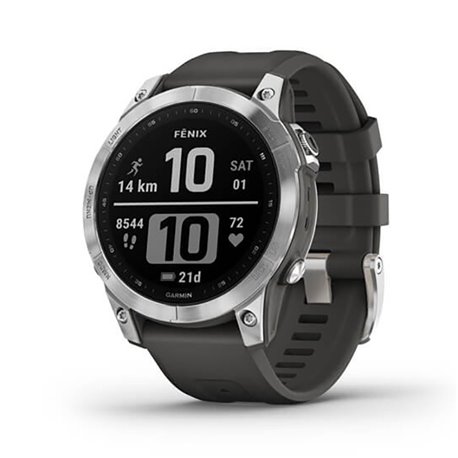 Smartwatch Garmin Fenix 7 47mm Plata (010-02540-01)