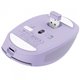 Ratón Trust Ozaa Óptico RF/Bluetooth Morado (25384)