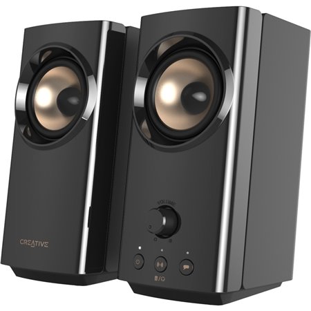 Altavoces Creative T60 2.0 30W BT Negro (51MF1705AA001)