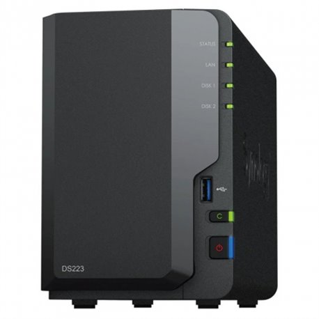 Caja NAS Synology DiskStation 2 Bahías 1xGbE (DS223)