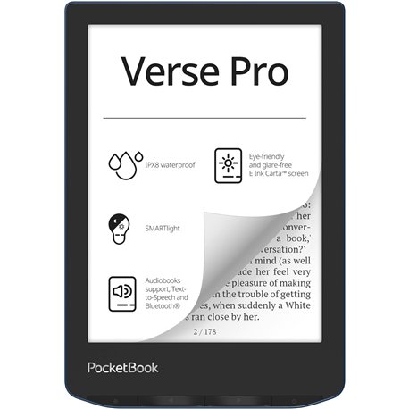 eBook PocketBook Verse Pro 6" 8Gb Azul (PB634-A-WW)