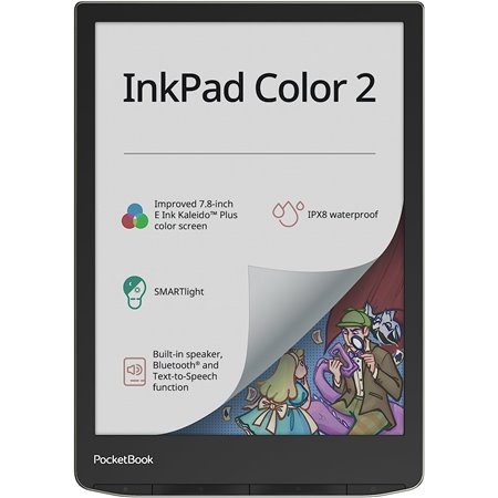 eBook Pocketbook Color 2 7.8" 32Gb Plata (PB743C-N-WW)