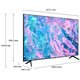 TV Samsung 75" 4K UHD Smart TV Negro (UE75CU7172UXXH)