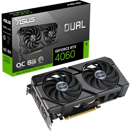 ASUS Nvidia GeForce Dual-RTX4060-O8G-EVO 8Gb GDDR6