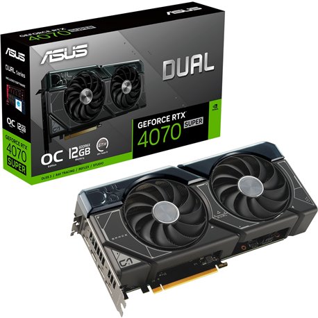 ASUS Nvidia Dual RTX4070S-O12G-EVO SUPER 12Gb GDDR6X