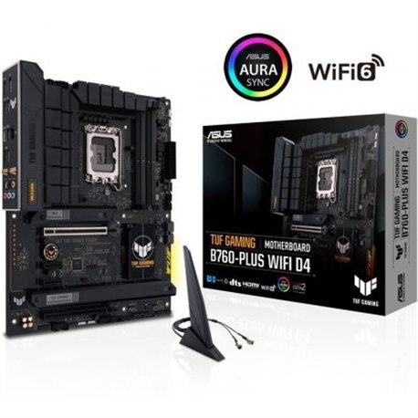 ASUS TUF GAMING B760-PLUS WIFI D4:(1700) 4DDR4 HDMI ATX