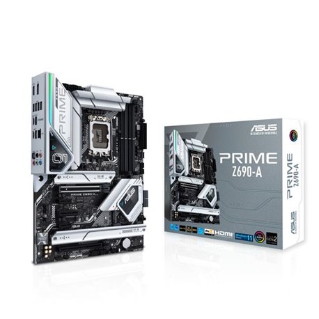 ASUS PRIME Z690-A: (1700) 4DDR5 USB HDMI DP RJ45 ATX