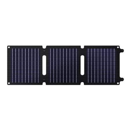 Panel Solar Portátil Trust Zuny 20W 2xUSB Negro (25238)