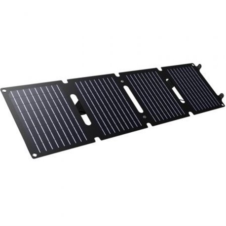 Panel Solar Portátil Trust Zuny 40W 2xUSB Negro (25239)