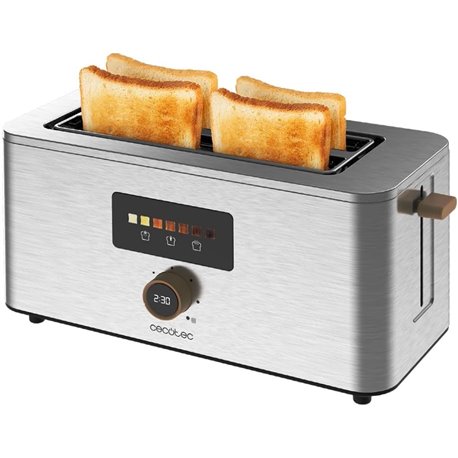 Tostador CECOTEC Touch&Toast Extra Double (04844)