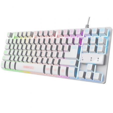 Teclado Gaming Trust GXT 833W Thado TKL Blanco (24739)