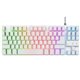 Teclado Gaming Trust GXT 833W Thado TKL Blanco (24739)