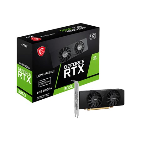 MSI RTX 3050 LP 6G OC 6Gb GDDR6 (912-V812-025)