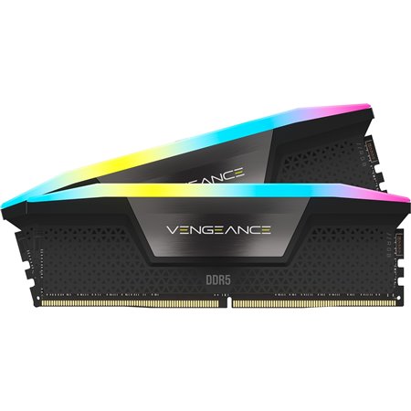 Módulo Corsair DDR5 32Gb 5600 RGB (CMH32GX5M2B5600C40K)