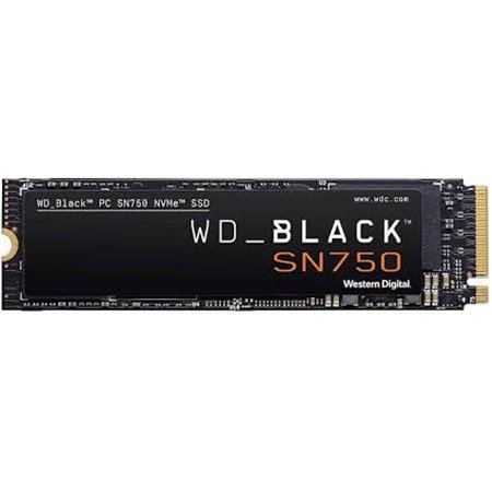 SSD WD Black SN750 500Gb M.2 NVMe PCIe (WDS500G3X0C)