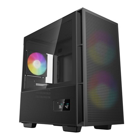 Caja DeepCool CH360 ARGB Negra (R-CH360-BKAPE3D-G-1)