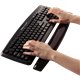 Reposamuñecas Fellowes Gel Crystals Negro (9112201