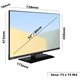 TELEVISOR LED TOSHIBA 32 LED HD USB SMART TV ANDROID WIFI BLUETOOTH HOTEL