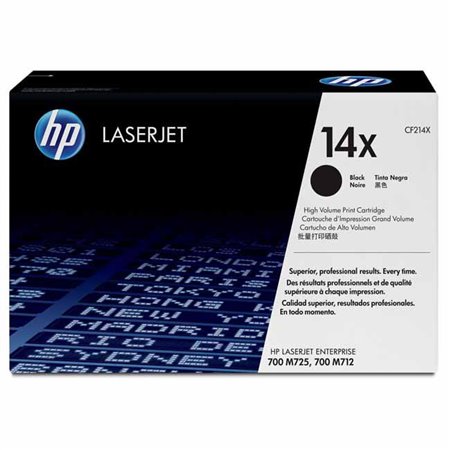 Toner HP LaserJet 14X Negro 17500 páginas (CF214X)