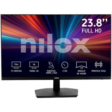 Monitor NILOX 24" FHD IPS HDMI VGA DP (NXM24FHD1002)