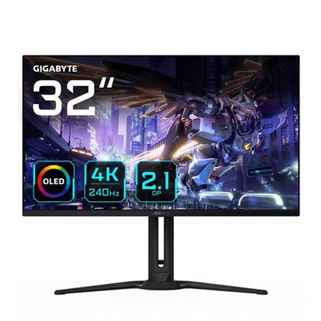 Monitor GIGABYTE AORUS FO32U2P 32" 4K UHD OLED Negro