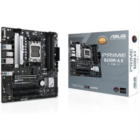 ASUS PRIME B650M-A II-CSM:(AM5) 4DDR5 HDMI VGA mATX