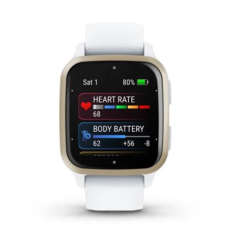 Smartwatch Garmin Venu Sq 2 Oro/Blanco (010-02701-11)