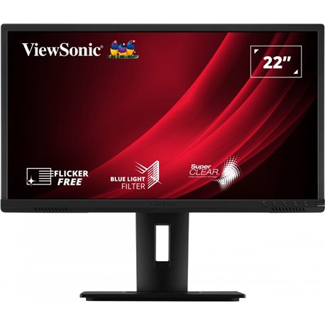 MONITOR VIEWSONIC 22 MULTIMEDIA ERGONOMICO HDMI VGA DP USB 5YR GAR