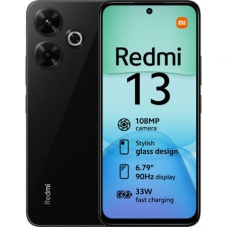 Smartphone XIAOMI Redmi 13 6.79" 8Gb 256Gb 4G Negro