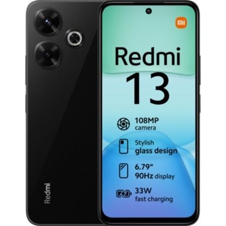 Smartphone XIAOMI Redmi 13 6.79" 8Gb 256Gb 4G Negro