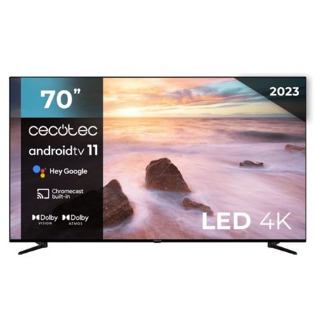 TV CECOTEC ALU20070 M 70" 4K UHD Android TV 11 (02616)