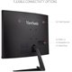 MONITOR GAMING VIEWSONIC 27 165HZ CURVO MULTIM ERGONOMICO HDMI DP 3YR GAR