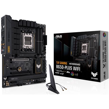 ASUS TUF GAMING B650-PLUS WIFI:(AM5) 4DDR5 HDMI DP ATX