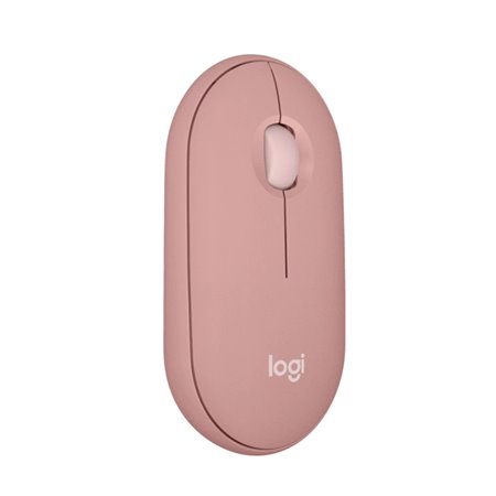 Ratón LOGITECH Pebble 2 M350s RF BT Rosa (910-007014)