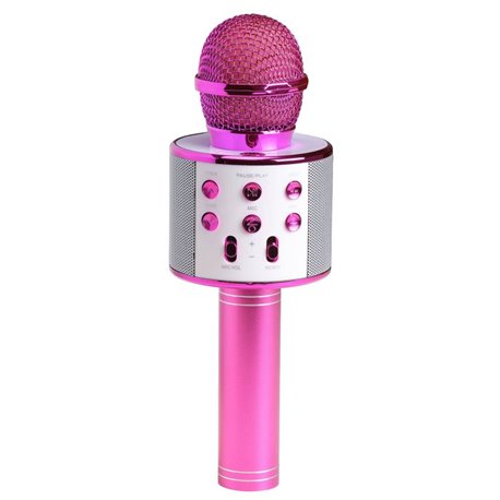 Micrófono DENVER Bluetooth USB Rosa (KMS-20PMK2)