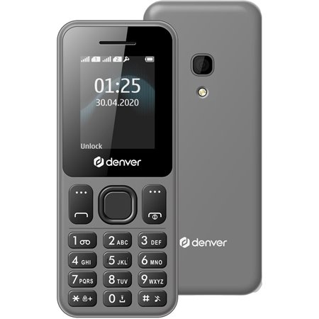 Teléfono Móvil DENVER 1.77" 4G Gris (FAS-1860L)