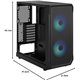 Semitorre FRACTAL DESIGN RGB Negra (FD-C-FOC2A-03)