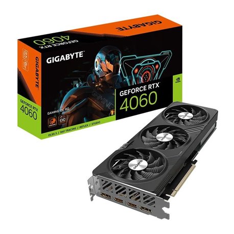 GIGABYTE RTX4060 8Gb DDR6 (GV-N4060GAMING OC8GD)