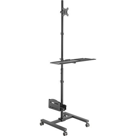 Soporte Suelo EQUIP 17"-32" 4 Ruedas Negro (EQ650171)