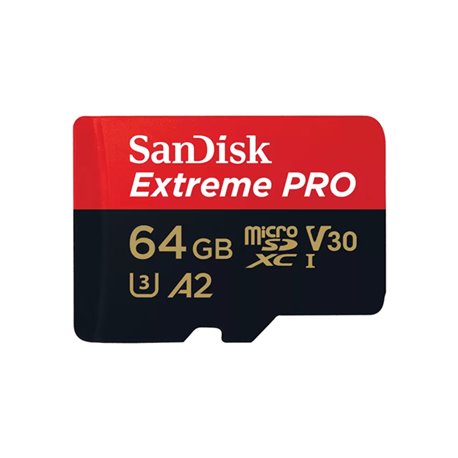 SANDISK MicroSDXC Extreme Pro 64Gb (SDSQXCU-064G-GN6MA)