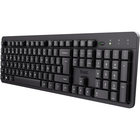 Teclado Trust Ody II Wireless Negro (25013)