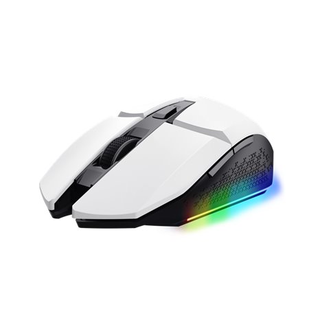 Ratón Gaming Trust GTX 110 Felox RGB RF Blanco (25069)