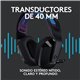 Auric+Micro LOGITECH G535 LightSpeed Negro (981-000972)