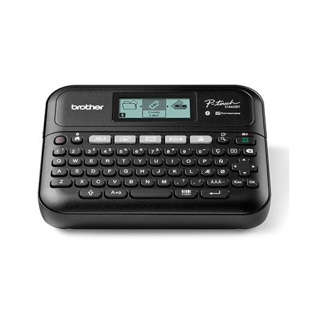 Rotuladora BROTHER Teclado USB/BT Negra (PT-D460BTVP)